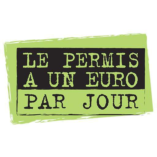 Logo Le permis a un euro par jour